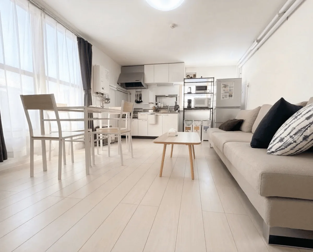 Apartment 202 living room